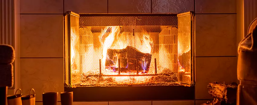 Mendota Hearth Landscape Fireplace Installation in Warrensburg, Missouri