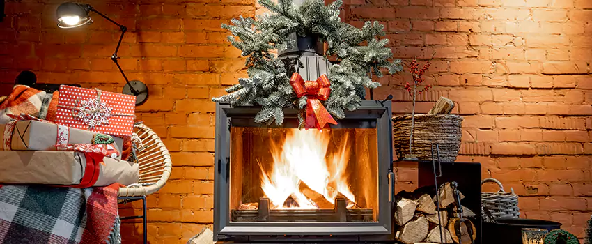 Travis Industries Linear Gas Fireplace Installation in Warrensburg, Missouri