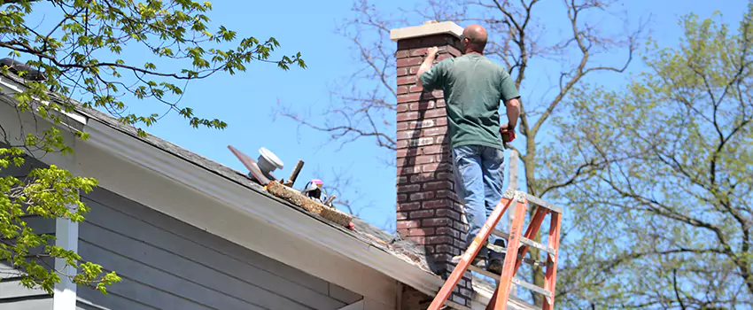 Vinyl and PVC Chimney Flashing Installation in Warrensburg, MO