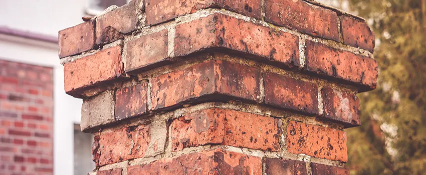 Cracked Chimney Bricks Repair Cost in Warrensburg, Missouri
