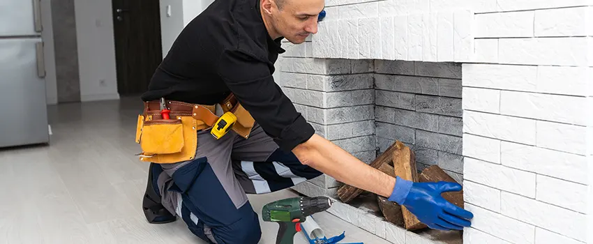 Fireplace Damaged Damper Frame Repair Services in Warrensburg, Missouri